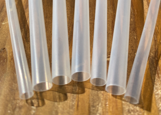 clear compostable straws